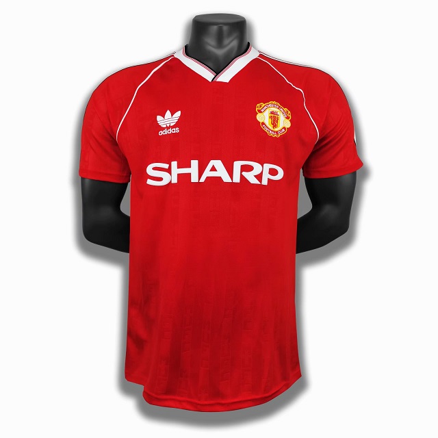 AAA Quality Manchester Utd 88/90 Home Soccer Jersey